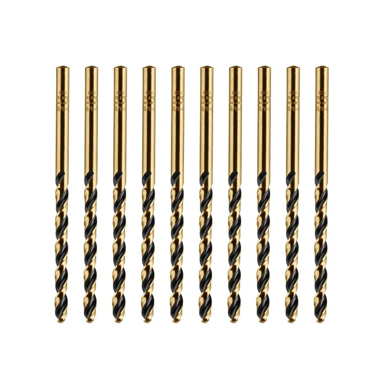 Juego de brocas 4.5mm 11/64" para metal caja 10 unidades