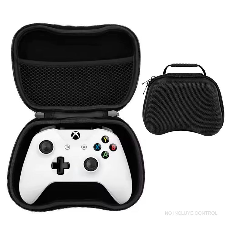 Case Funda Estuche Para Controles Mando Ps5 Ps4 Xbox Rígido - Negro