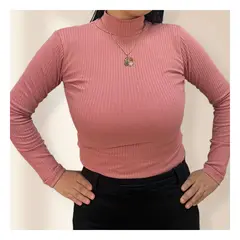 RYBIU IMPORT - Cafarena Cuello Alto Mujer Manga Larga