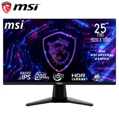 MSI - Monitor MAG 255F E20 25” Rapid IPS FHD 200Hz 05ms