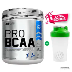 UNIVERSE NUTRITION - AMINOÁCIDO PRO BCAA 6000 DE 500G. NARANJA