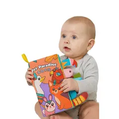 GENERICO - Libro Sensorial para Bebé 3D de Paraíso de Mascotas