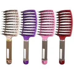 GENERICO - PACK X2 CEPILLO PARA CABELLO CON CERDAS EVITA EL FRIZZ MUY UTIL