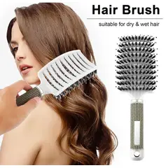 GENERICO - PACK X3 CEPILLO PARA CABELLO CON CERDAS EVITA EL FRIZZ MUY UTIL