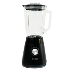 RECORD - Licuadora 600W Negra 2 Velocidades Modelo REC-BL822NE