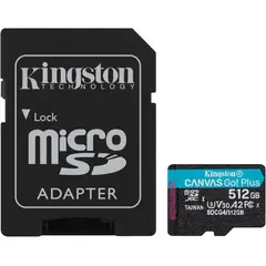 KINGSTON - Memoria Flash Microsd Canvas Go Plus 512GB