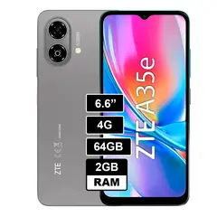 ZTE - Celular A35e 2GB RAM 64GB GRIS