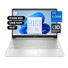HP - Laptop Intel Core I7 12GB 512GB SSD Win11 15-dy5010la