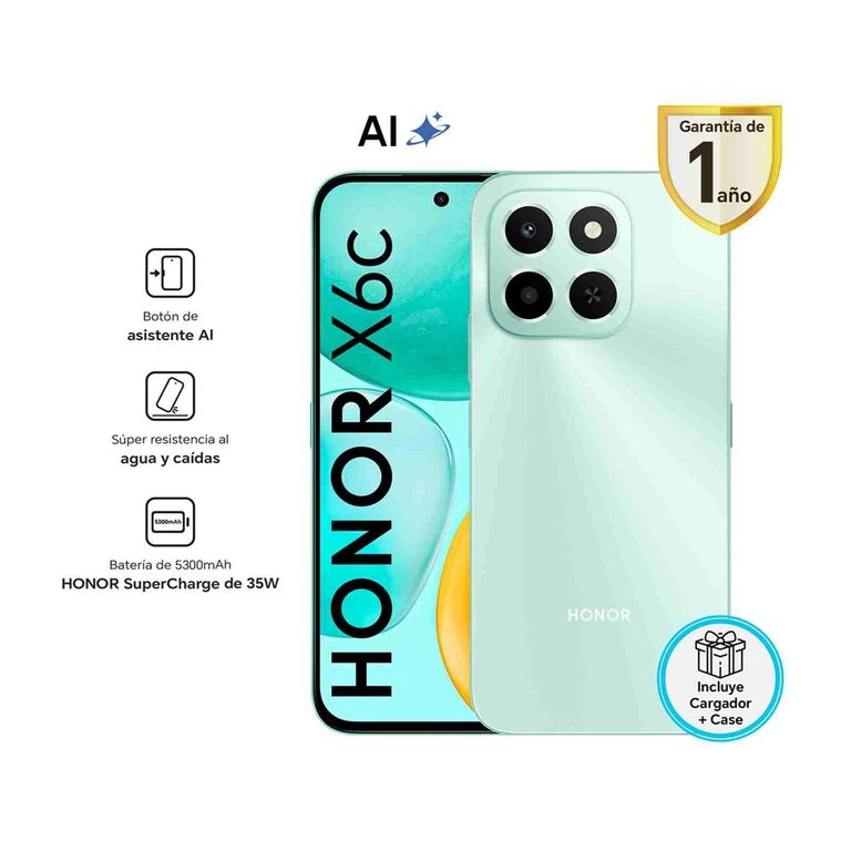 X6C 6RAM 256GB AZUL - REGISTRADO