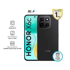 HONOR - X6C 6RAM 256GB MIDNIGHT BLACK - REGISTRADO