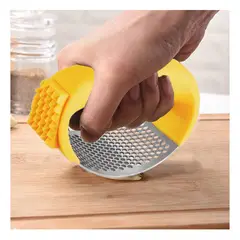 GENERICO - Pack4 Picadora Fina para Sazonar Amarillo Y+Papel de Regalo