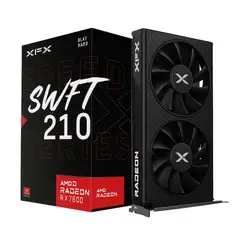 XFX - Radeon Rx 7600 8Gb 128-Bit - Tarjeta Gráfica Alta Velocidad Para Gaming Y Diseño