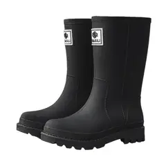 BLWOENS - Botas de temporada de lluvias para mujeres - Negro