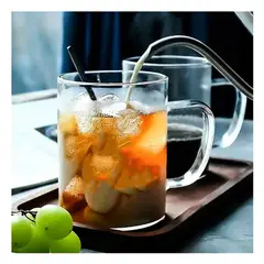 GENERICO - Pack2 Vaso para Cafe o Te 400ml Y+Banderitas Adhesivas