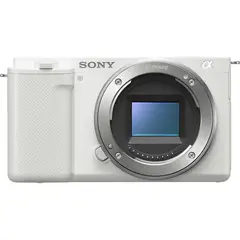 SONY - ZV-E10 Sin Espejo Cámara Solo Cuerpo - Blanco