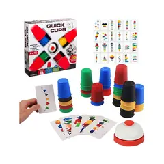 GENERICO - Juego de Mesa Interactivo Vasos Apilables Rápidos