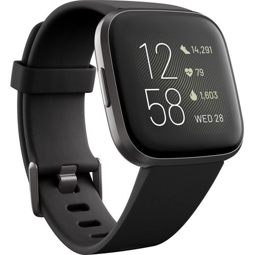 Versa 2 Reloj inteligente de salud - Negro
