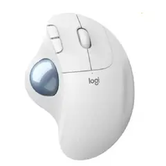 LOGITECH - Mouse Inalámbrico M575 Gamer Ratón Blanco