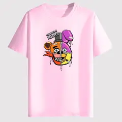 GENERICO - Polo Algodon Five Nights At Freddy FNAF - Talla 6 hasta XL