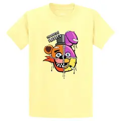 GENERICO - Polo Algodon Five Nights At Freddy FNAF - Talla 6 hasta XL
