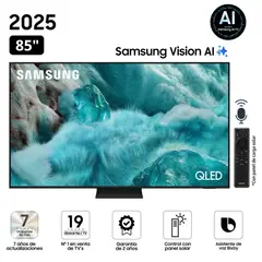 Televisor QLED 85" Visión AI Smart TV QN85Q7F5AGXPE - Nuevo 2025