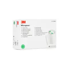 3M - Esparadrapo de Papel de 5 CM X 9.1 M MICROPORE 1530-2 CAJA 6 UND