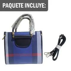 GENERICO - Cartera Bolso de Mano con Correa de Hombro Diseño Casual Elegante