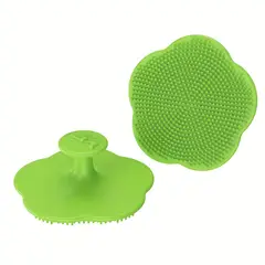 VATYERTY - Cepillo Baño Multifunsional Para Bebés de silicona - Verde
