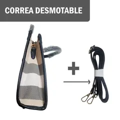 GENERICO - Cartera Bolso de Mano con Correa de Hombro Diseño Casual Elegante