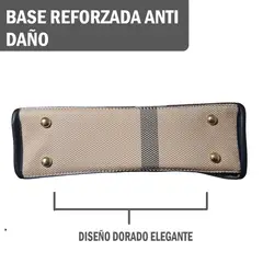 GENERICO - Cartera Bolso de Mano con Correa de Hombro Diseño Casual Elegante