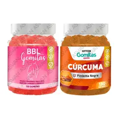 GENERICO - PACK ADULTO DE AGUAJE & CURCUMA 130 GOMITAS - SOTTCOR