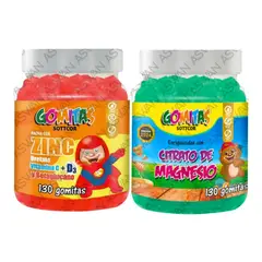 GENERICO - PACK NIÑOS DE ZINC OROTATE & CITRATO DE MAGNESIO 130 GOMITAS - SOTTCOR