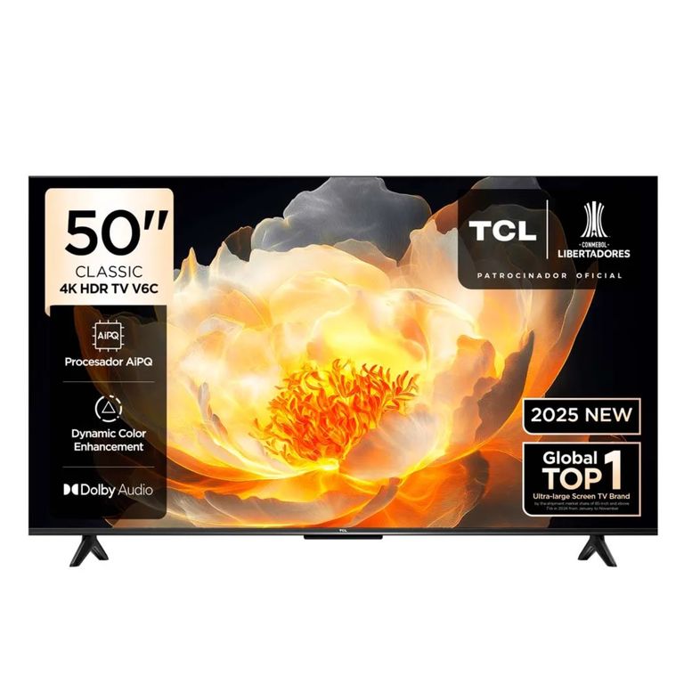 Televisor LED 50 UHD 4K Smart TV 50C6V