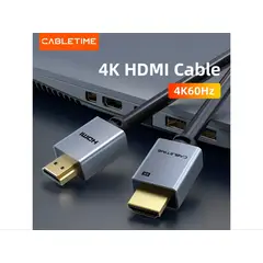 GENERICO - Cable HDMI 2.0 chapado en oro 4K 60Hz 3MTS para TV PS4