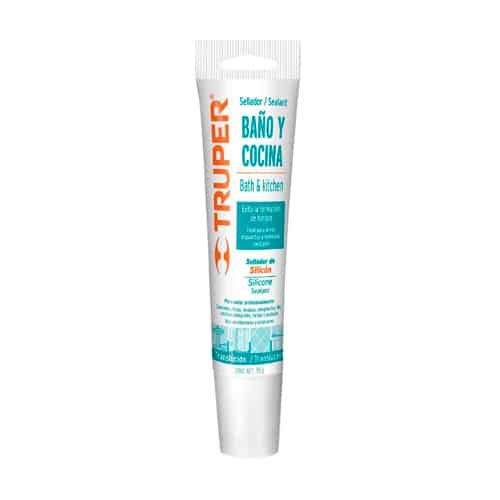 Silicona blanca para baños y cocinas 85 g - 18568