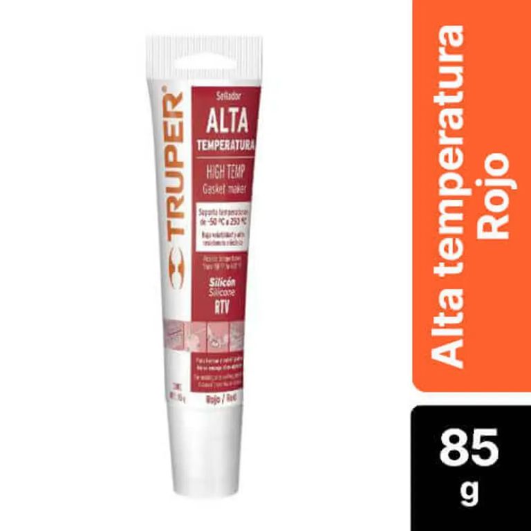 Silicona roja para altas temperaturas 85 g - 17566