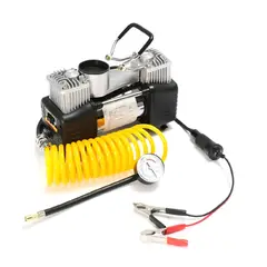 GENERICO - Compresor Aire Doble Piston Auto Camioneta Inflador Llanta