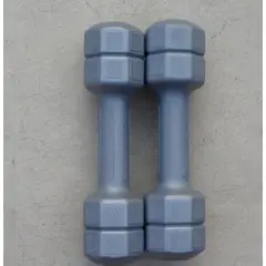 GENERICO - Mancuernas 1.5 Kg Pesa Hexagonal Mancuerna PVC Pesas