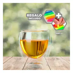 GENERICO - Pack6 Vaso Calor y Frio 460ml Y+Banderitas Adhesivas