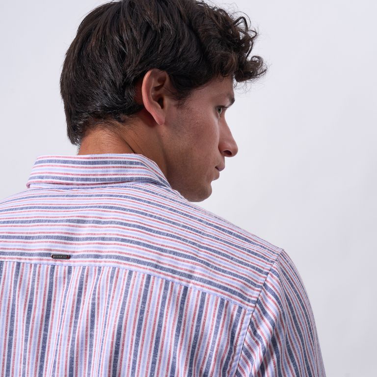 CAMISA ML BI25HENRIS POPELINA