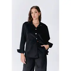 BANATY - CAMISA DE CORDUROY THAIS MANGA LARGA DE MUJER