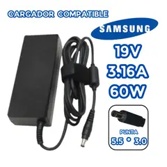 GENERICO - CARGADOR PARA LAPTOP Y MONITOR SAMSUNG 60W