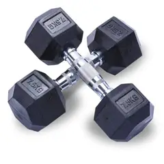 GENERICO - Mancuernas Hexagonales de 7 5KG - Par