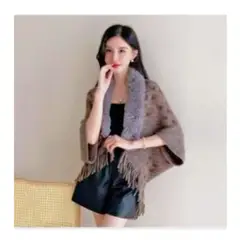 GENERICO - CHAL DE DAMA ELEGANTE CON DISEÑO