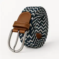 GENERICO - CORREA ELASTICA TRENZADA UNISEX