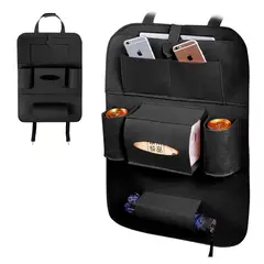 KELLER - Organizador para Asiento de Auto Negro A64