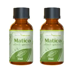 HEALTH NATURAL - PACK 2 ACEITE ESENCIAL DE MATICO HEALTHNATURAL 20ML