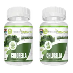 HEALTHNATURAL - PACK 2 CHLORELLA 1000MG