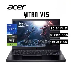 ACER - LAPTOP NITRO V15-51-93PU / INTEL i9-13900H / 512 GB SSD / 16 GB / RTX 4060 / 15.6" 144HZ