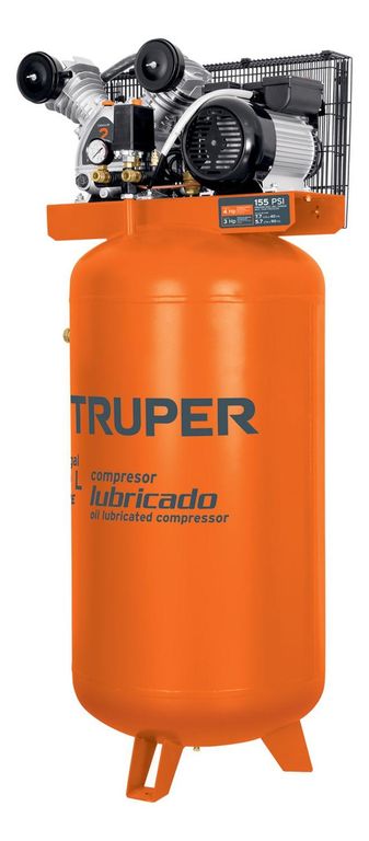 Compresora lubricada de banda vertical 180 L